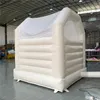 Xyinflatable Atividades ao ar livre Jogos ao ar livre Castelo de casamento White Bouncer Bounce House para venda com soprador de ar