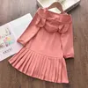 Bear Leader Kids Lace Drsses For Girls Party Dress Star Gedrukte verjaardag Tutu -jurken Kinderen Casual Wear 3 5 7 jaar Vestidos G220506