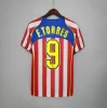 Retro 2004 2005 2013 2014 Atletico Madrids Soccer Jerseys Kun Aguero Griezmann Maxi F.Torres 04 05 10 11 13 14 15 94 95 96 97 Gabi