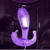 Anchor Vibration 3-points Massager Pubic Anal Clitoris Stimulator Vibrating Dildo sexy Toy for Women Female Couples Adults 18