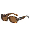 선글라스 작은 직사각형 여성 선글라스 브랜드 남성 음영 레트로 스퀘어 블랙 2022 럭셔리 화이트 장식 EyewearSunglasses