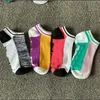 Pink Black Socks Adult Cotton Short Ankle Socks Sports Basketball Soccer Teenagers Cheerleader New Quick Dry Girls Women Sock with Tags FY7198