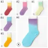 Barnstrumpor Gradient Tie Dye Stocking Soft Cotton Baby Boys Girls Sock Hip Hop Fashion Accessories 10 Färger Valfritt