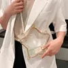 Evening Bags Bolso De Hombro Transparente Con Pentagrama Para Mujer Bandolera Moda Verano 2022 220517
