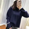 Women Sweaters Winter Woman Double Thickening Loose Turtleneck Cashmere Jumper Female Long Sleeve Casual Knit Pullover 201204