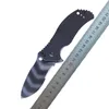Z0350 Flipper Folding Knife S30V Titanium Coating Drop Point Blade G10 with Stainless Steel Sheet Handle Ball Bearing Fast Open Poket Folder Knives 3 Blade Styles
