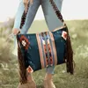 Evening Bags Women Shoulder Bag Hand Made Canvas Sac Linen One Borsa Donna Female Bohemian Style Crossbody Retro Quilted AsselEvening