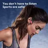 D8 Słuchawki bezprzewodowe Sports Super Bass Open Ear Słuchawki Przesiedlenie kości 5.2 Słuchawki stereo IPX5 Wodoodporny zestaw słuchawkowy bez użycia rąk