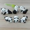 Keramiska Panda Chopsticks Stativhållare Porslin Sked Gaffel Kniv Rest Rack Restaurang Bord Skrivbord Dekor Sn4946