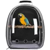 Рюкзак рюкзак попугай -перевозчик птиц с стоящим питомным пузырьком для окуня для открытого защитника.