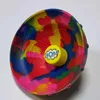 UPS gummi elastisk skål Rainbow Color Decompression Toy Icke-Deformerbar Jump Ball Children's Education Toy Gift