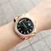 Relógio BF Maker Nova Versão 18K Ouro Amarelo Diamante Moldura 40mm Mostrador Automático Moda Relógio Masculino Relógio de Pulso sem caixa