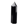 Natural Obsidian Quartz Black Crystal Tower Stone Arts Mineral Chakra Guérison Wandsreiki Energy Stone Sixise Point Magic Wand R9663498