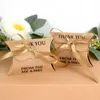 Geschenkpapier 20/10 Stück Kraftpapier Dankeschön-Süßigkeitsschachtel Kissenform Hochzeitsbevorzugungs-Verpackungsboxen für Verlobungsfeier-Dekor SupplyGift