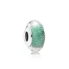 925 Silver Charms Новые пузырьки DIY многогранные стеклянные бусины подходят для браслета Pandora Diy Diy