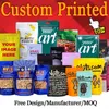 Customized Printed Bags With Your Own or DesignMOQ 20000 pcsCustomized SizeMaterialThicknessTypeZip lockVacuumRoll 201021