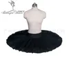 Tutu demi-ballet en Tulle dur noir, costume tutu de ballerine classique, répétition, BT8923