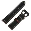Cinturini per orologi uomo 20mm 22mm 24mm 26mm cinturino marrone cinturino per orologi in vera pelle cinturino nero fibbia ad ardiglione accessori per orologi da polso di ricambio