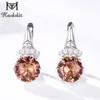 Kuololit Zultanite Clip Stone Clips For Women Solid 925 Sterling Srebrny Kolor Zmiana Diaspore Stone Kolki