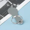 Portachiavi 1pc Anello per chiave Portachiavi Metallo Lega di alluminio Argento Carrello della spesa Gettone Portachiavi Accessori Decorazione Gancio Portamonete Portachiavi Emel