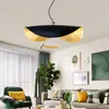 Pendant Lamps Vintage Special Led Lamp Dining Room Parlor Hanglamp Bar Office Chandelies Black/Gold Metal Body Art Deco Nordic LampPendant