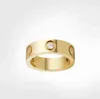 4 whole mm 5MM Titanium steel love ring high quality designer rose gold couple rings fashion jewelry original dustproof bag286T