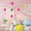 Настенные часы мода 3d 2022 Продажа часов Reloj de Pared Watch Diy Акриловые зеркальные наклейки Quartz Современные дома