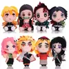 20 cm Giappone Anime Demone Slayer Bolls Plush Tomioka Giyu Kamado Tanjirou Kamado Nezuko Agatsuma Zenitsu Plushies Gift