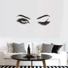 Creative Pretty Eyelashes Wall Sticker For Girl Room Living Decorations Home Wallpaper Mural Art Decals Sexy Stickers 220716