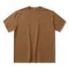 남자 티셔츠 240g 무거운 무게 티셔츠 남성면 8 색상 캐주얼 한 단순한 패션 브랜드 드롭 어깨 숄더 고품질 짧은 슬리브 O- 넥 티