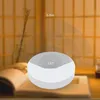 Night Lights Rechargeable Mini LED Motion Sensor Light Round Wireless Lamp For Bedroom Stairs Cabinet Wardrobe Wall LampNight