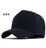 Шариковые шапки глубокие жесткие топ с большой шляпой Большой костяной человек быстро высохший плюс размер бейсбольные шляпы Солнца 55-60 см 61-68Cmball