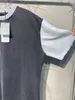 2022SS Spring e verão Novo impressão de algodão de alta grau Painel de manga curta Painel de pescoço T-shirt Tamanho: M-L-XL-XXL-XXXL Cor: Branco preto 59hx