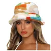 Boinas de verão chapéu de caçamba Mulheres bonitinhas para bacia grossa chapéus fofos adolescentes que combinam com tudo.