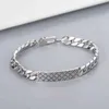 Bracelet double de haute qualité pour hommes et femmes, les couples ne se fanent jamais, cadeau simple pour la Saint-Valentin, rétro et vieux tempérament, personnalité, design tendance.