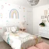 Funlife Nursery Boho Rainbow Decals Decals Wallpapers Adesivi Waterproof Children Soggiorno Camera da letto per bambini Decorazioni per la casa 220523