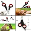 Other Dog Supplies Pet Home Garden Nail Claw Grooming Scissors Clippers For Cat Bird Gerbil Rabbit Ferret Small Animals New Arrival Drop D