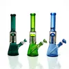 Hookah Glass Bong Water Pipe 2022 Ny 11 i tre färgbägare bongs Ice Catcher tjockt material för rökning med 14 mm glasskål bästa kvalitet