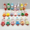 Entrega rápida 21 estilo 2,5 polegadas de natal elf boneca Favor Favor Mini Plush Natal Hom