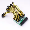 Splitter Power Cable PCI-E 6-PIN-код до 2x 6 + 2-контактный 2 х PCIE 8 (6 + 2) PCINT PCIE 8 (6 + 2) PIN-код материнской платы Графика видеокарты GPU VGA