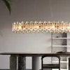 Hanger lampen eetkamer kroonluchter Italiaanse stijl postmodern licht luxe bar teller persoonlijkheid creatieve kristallen lampspender