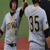 Chen37 Iowa Hawkeyes NCAA College-Baseball-Trikot für Herren und Damen, mit beliebiger Namensnummer, Mischungsauftrag, hohe Qualität