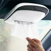Multi functional Car Tissue Napkin Holder Creative Solid Organizer Storage Box Anti slip Auto Interior Accessories 220523