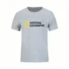 National Geographic T Shirt Sitcom Mężczyzna Mężczyzna z krótkim rękawem bawełniany tshirt mężczyzn mężczyzn mody mody ograniczone tshirts 220608