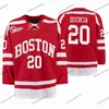 VIPCEOA3740 Boston University Terrier Scarlet Hockey Tournament Jersey 14 Bobo Carpenter 7 Chad Krys 17 Dante Fabbro 30 Jake Oettinger Cam Crotty