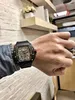 2022 New Men 's Watch 캐주얼 스포츠 시계 세련된 다이얼 디자인 먼지 저항 실리콘 스트랩 쿼츠 손목 시계