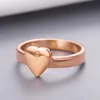 Märke ringar för kvinna man hjärta ring emalj designer unisex ringar circlet mode smycken med låda