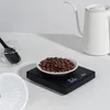 TIMEMORE Store Black Mirror Basic Up Coffee Food Kitchen With Time USB Light Weight Mini Digital Scale 220622