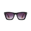 Solglasögon Classic Vintage Stripe Square Women Men Fashion Design Trend Rivet Driving Sun Glasses For Female UV400