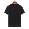 남성 디자이너 티셔츠 남성 남성 여성 Tshirt 문자 인쇄 검은 색과 흰색 100면 짧은 슬리브 여름 셔츠 남성 느슨한 크기 s-3xl